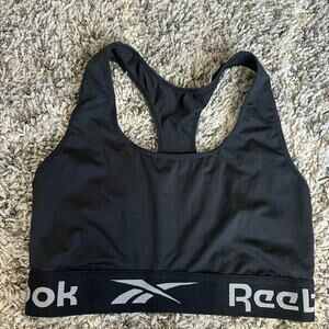 Reebok Black Sports Bra XL Extra Large